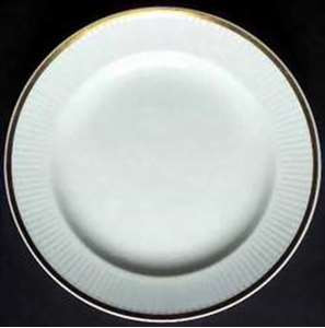 Royal Copenhagen - Tunna 1277~ Ribbed - Bread Plate