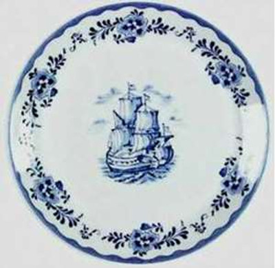 Johnson Brothers Holland Blue Scenes Dinner Plate from Holland Blue Scenes by Johnson Brothers at China Lane.
