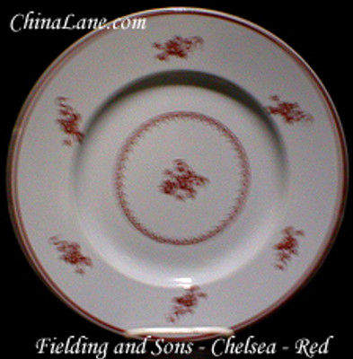 Fielding and Sons - Chelsea ~ Red - Cup and Saucer