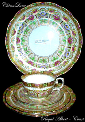 Royal Albert - Court (Crown) - Salad Plate