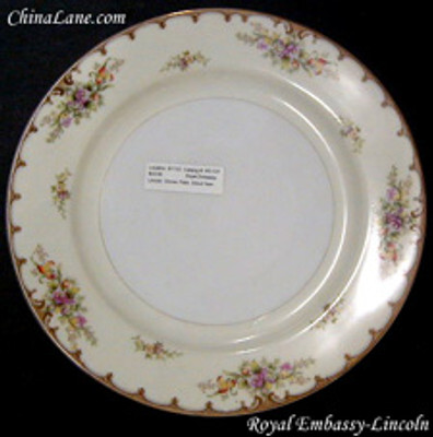 Royal Embassy - Lincoln - Salad Plate
