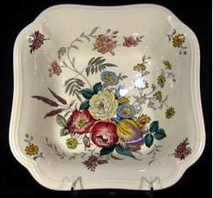Spode Gainsborough Square Bowl from the Gainsborough collection by Spode.