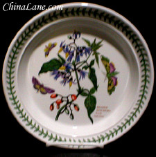 Portmeirion Botanic Garden Salad Plate - Woody Night Shade, 8 5/8"