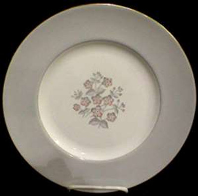 Wedgwood - Grey Friar~Pink W3761 - Bread Plate