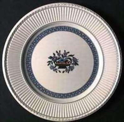 Wedgwood - Trentham ~ Light Blue/Navy - Luncheon Plate