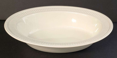 Wedgwood Edme Oval Bowl. Replacement piece available at China Lane.