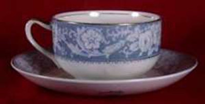 Johnson Brothers - Henley ~ Blue - Cup and Saucer