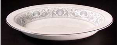 Wedgwood - White Dolphins R4652 - Oval Bowl