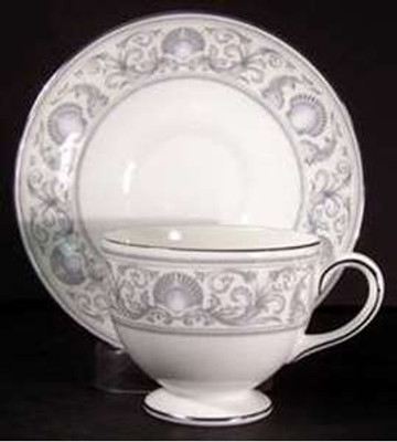 Wedgwood - White Dolphins R4652 - Saucer