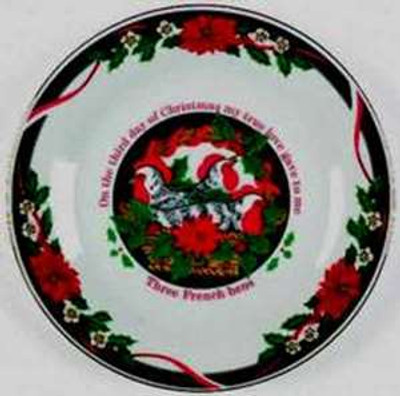 Tienshan - Deck the Halls - Accent Plates