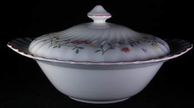 Johnson Brothers Summer Chintz Covered Bowl, 10" With Lid