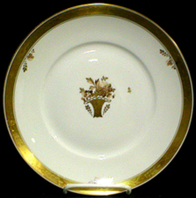 Royal Copenhagen - Golden Basket 595 - Dinner Plate