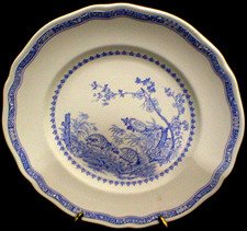 Furnivals - Quail ~ Blue - Saucer