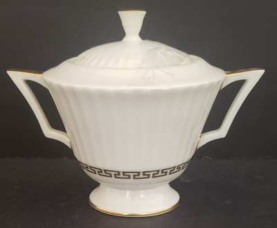 Lenox Cretan O316 Sugar Bowl with Lid