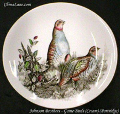 Johnson Brothers Game Birds Cream Cream Coaster.