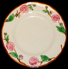 Metlox - Camellia (Brown Trim) - Creamer