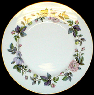 Royal Worcester - June Garland - Bread Plate