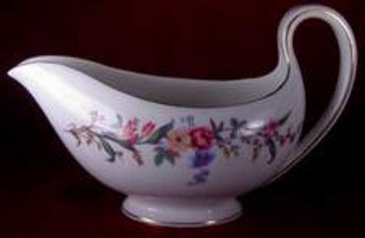 Wedgwood - Devon Sprays W4076 - Gravy Boat