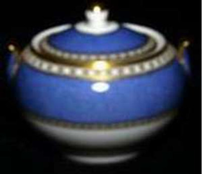 Wedgwood - Ulander ~ Powder Blue W2376 - Sugar Bowl