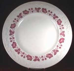 Wedgwood Clematis Mulberry (Corinthian) Dinner Plate from Clematis Mulberry (Corinthian) by Wedgwood at China Lane.