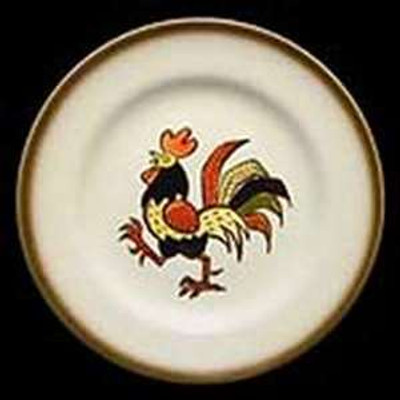 Metlox - Red Rooster - Dessert Bowl