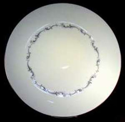 Royal Doulton - Coronet H4947 ~ Gray on White - Salad Plate