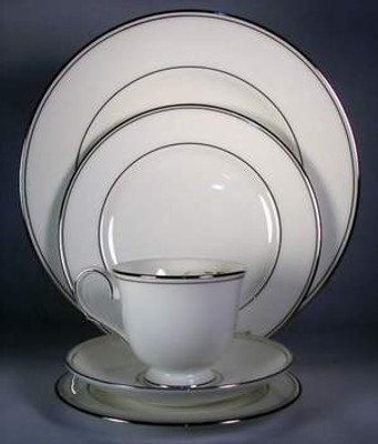 Lenox - Federal Platinum - Bread Plate