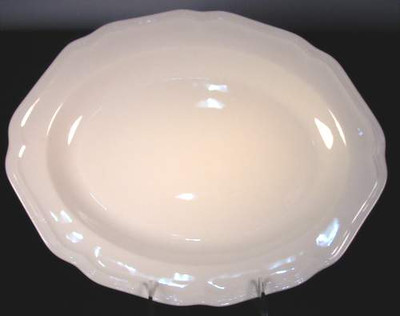 Mikasa Antique White  MK206 Platter Small. Replacement piece available at China Lane. 13 5/8"