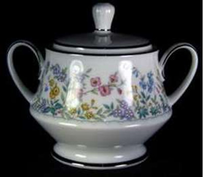 Noritake - Spring Garden 2551 - Sugar Bowl