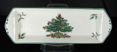 Spode - Christmas Tree~Green Trim S3324 - Mint Dish