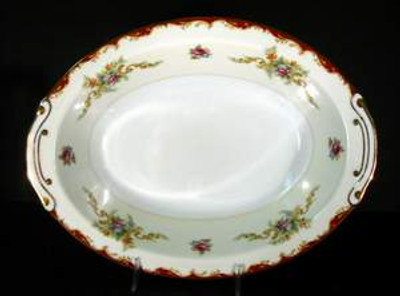 Harmony House Wembley Oval Bowl 8" in the Harmony House Wembley pattern. Shop China Lane for replacement china.