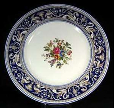 Wedgwood - Florentine~Blue W1079 - Dinner Plate
