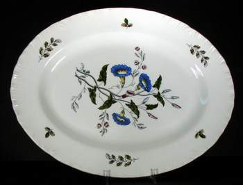 Wedgwood Williamsburg Wild Flowers Platter. Replacement piece available at China Lane.