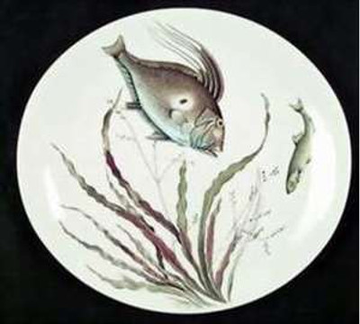 Johnson Brothers - Fish Design #4 - Dinner Plate