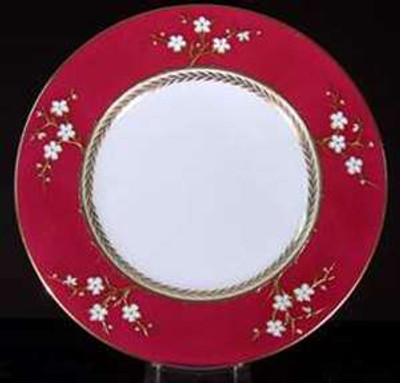 Spode - Blanche de Chine Y3476 Red - Dinner Plate