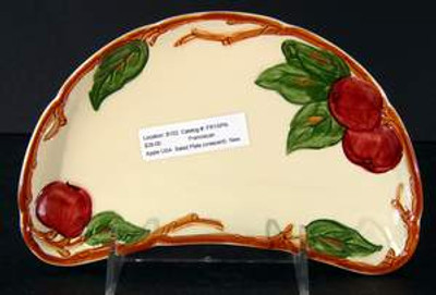 Franciscan - Apple ~ USA - Crescent Salad Plate