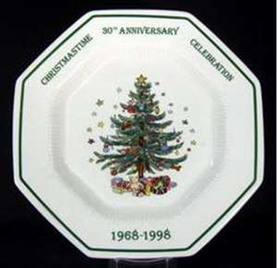 Nikko - Christmastime - Thirty Year Anniversary Plate