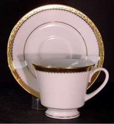 Noritake - Essex Gold 4322 - Cup and Saucer