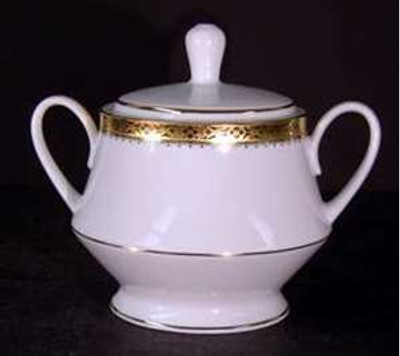 Noritake - Essex Gold 4322 - Sugar Bowl