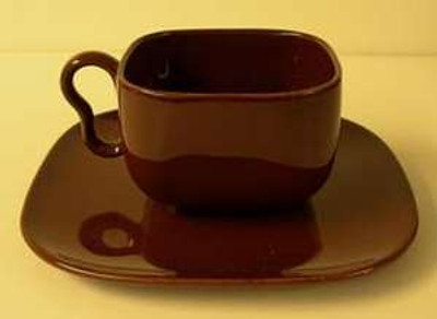 Franciscan - Tiempo~Terra Cotta - Cup and Saucer