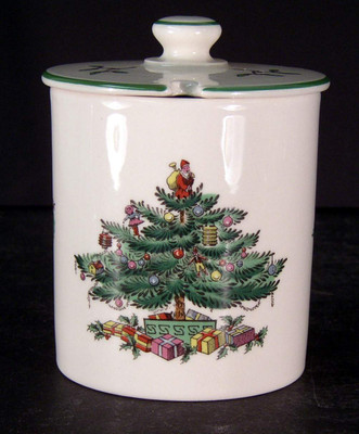 Spode - Christmas Tree~Green Trim S3324 - Marmalade Jar