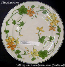 Villeroy and Boch - Geranium - Bread Plate