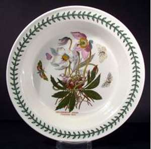 Portmeirion Botanic Garden Pie Plate, 10 1/8" Chinese Rose Oven to Table