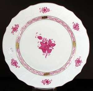 Herend Chinese Bouquet Multicolor Dinner Plate. Collectible replacement piece available at China Lane.