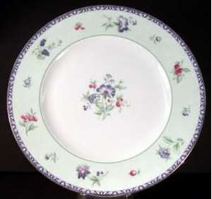 Wedgwood Meadow Field Bread Plate.