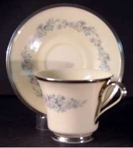 Lenox Repertoire Footed Cup and Saucer Set, 3"