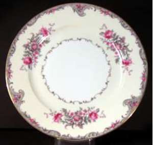 Grace Corsage Dinner Plate - About New 4". Collectible replacement piece available at China Lane.