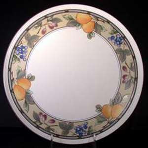 Mikasa Garden Harvest Cake Plate, 12 1/2"