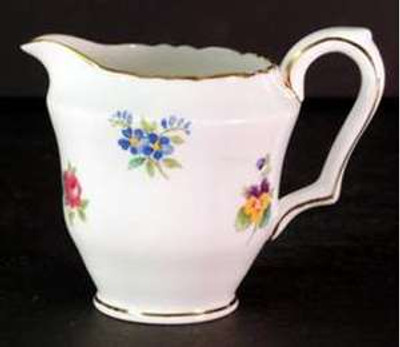 Crown Staffordshire - Rose Pansy - Creamer