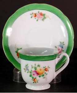 Coronation (Japan) CJA4 Demitasse Cup and Saucer - collectible replacement piece at China Lane.